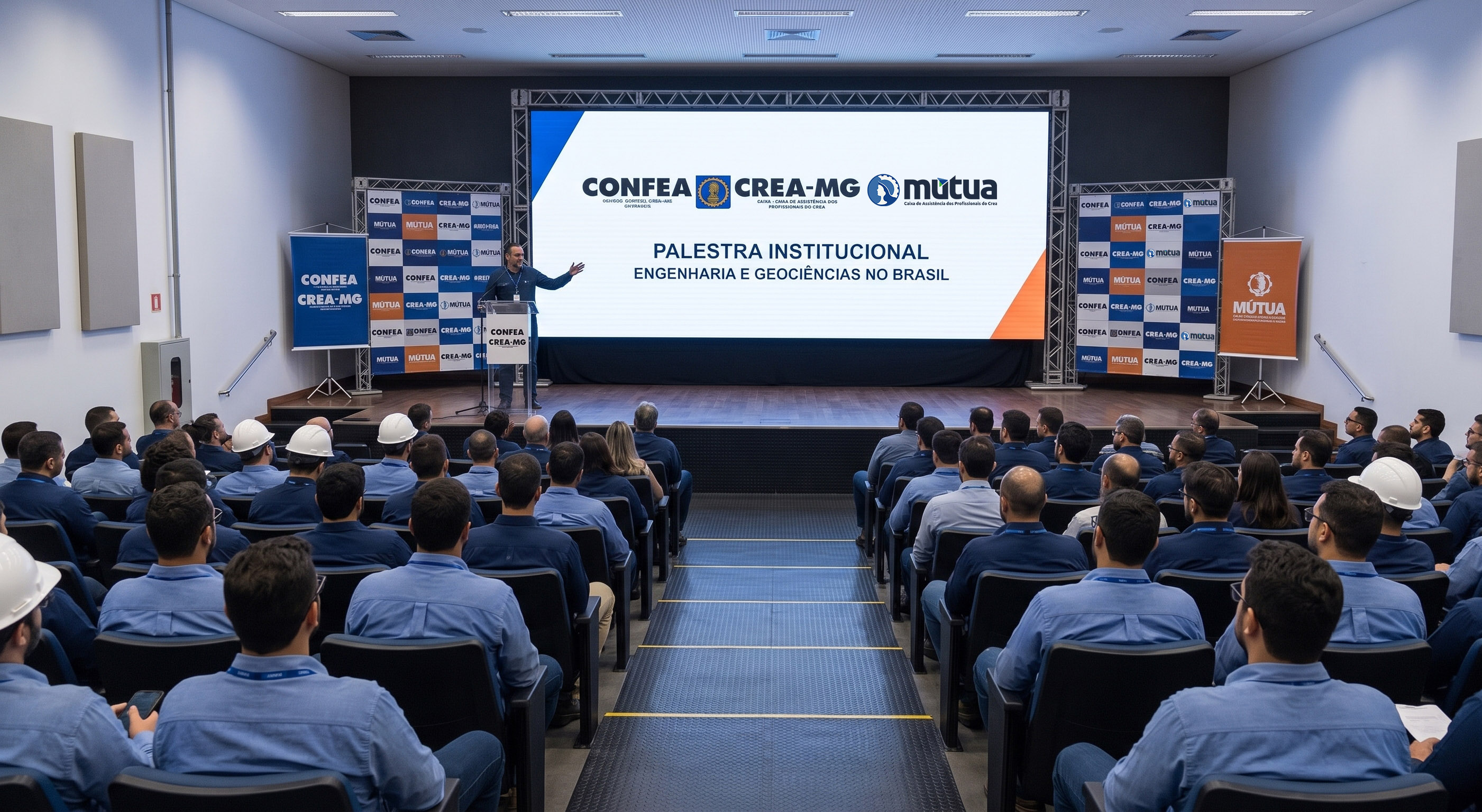 Palestras institucionais: Sistema CONFEA CREA MÚTUA